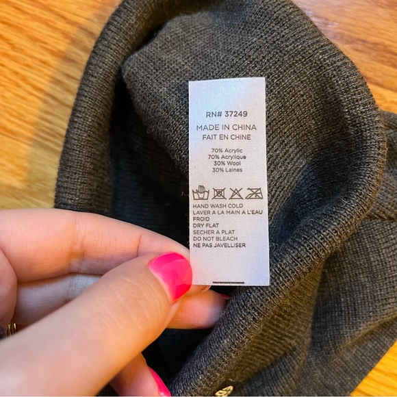 REI coop wool blend gray hat - Picture 3 of 3